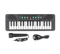 31 Key Electronic Kids Piano Keyboard with Microphone Demo Songs Rhythm Sound Effects Volume Adjustable Educational Toy for 3 6 Year Olds Boys Girls Birthday