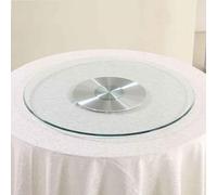 31" Large Turntable Round Glass Dining Table Top 35" 39" Lazy Susan Turntable for Coffee Table 20" Transparent Serving Plate for Family/Birthday Parties (Size : 90cm/35)
