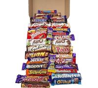 31 Mixed Chocolate Bar Gift Hamper Full Size Bars- Perfect Chocolate Gift