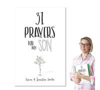 31 Prayers For My Son: Seeking God's Perfect Will For Him, Christian Parenting Books | Prayer Book For Parents, Praying Guidebook For Kids, Raising Children Book