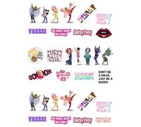 31 Stand Up Drag Queen Themed Edible Wafer Paper Cake Toppers Decorations