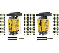 31 x SabreCut SCRPZ33231B 32mm PZ3 and 60mm Impact Bit Holder Magnetic Impact Screwdriver Driver Bits Set Single Ended Pozi Pozidriv (Pack of 2)
