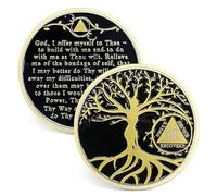 31 Year Tree of Life Sobriety Chip, AA Chips and Medallions - Sobriety Recovery Coin Sober Token | Sobriety Gifts for Celebrating Alcoholics Anonymous Recovery