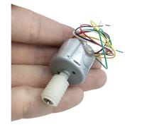 310 Brushless electronic starter DC 12V 17.4V 24V 8600RPM High Speed BLDC Long Shaft Mute Built-in Driver Support Speed Regulation MQXFCZUX(Shaft with Worm Gear)