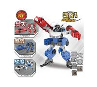 (310 Triad Robot) Kaiyu Transformer Robot Rongda Alloy Five-piece King Kong Hercules Fierce Bath in Fire Toy