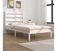 Bed Frame Bed Base Bedstead Bedroom Mattress Foundation Solid Wood Pine vidaXL