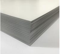 310gsm Black Core TCG Cardstock - DIY Proxy - Blank Smooth Blackcore Playing Card Stock - 8.5 * 11in Sheets - Laser or UV Printing Only (20x310gsm Black Core)