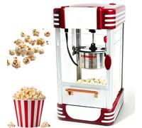 310w Popcorn Machine Stainless Steel Timed Heat Preservation Function Popcorn Maker Fast Popping, For Snack Bar Home Party Cinema Concession Stands