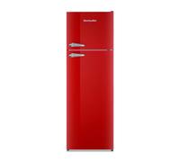 312litre RETRO Fridge Freezer Class E Red