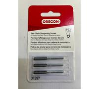 31397 Oregon Chainsaw Sharpening Stones 4.0mm 5/32" Pack Of 3 Sure Sharp Grinder
