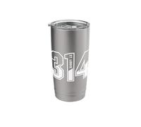 314 Area Code Pride Vintage St. Louis Missouri Stainless Steel Insulated Tumbler
