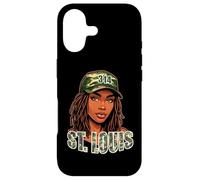 314 St. Louis Camo Hat African American Woman Case for iPhone 17
