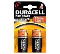 3140-Duracell MN1400, Plus Power Alkaline C Batteries LR14, 1.5 V, Pack of 2).