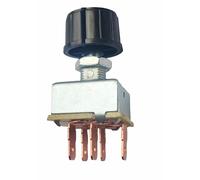 3159722 Rotary AC AIR Conditioning 3 Speed Blower Switch for Universal 'INDAK' Four Seasons 35702