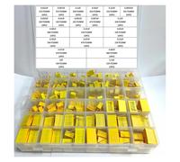 315PCS 21Values X2 Capacitor 275VAC 102K-225K 1NF~2.2UF 223 104 105 225 474 684 102 103 473 334 333 Assorted Kit Box IDGTTLDF