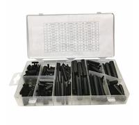 315Pcs Black Roll Pin Assortment, 30 Sizes Slotted Spring Pins Steel Split Expansion Pins M1.5 M2 M2.5 M3 M4 M5 M5.5 M6 M8 M10 for Automotive Repair & Home Improvement (315pcs)
