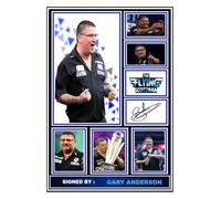 (316) Gary Anderson Darts Legend Signed A4 Photograph (21 X 297 CM) Art Work Wall Art Display (REPRINT) #####