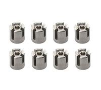 316 Marine Grade Stainless Stee Cross Wire Rope Clips 1/8" Wall Trellis System Cable Clamps M10 x 3mm Pack of 8 pcs