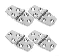 316 Stainless Steel Boat Hatch Hinges 4.5mm Thick(4pcs)