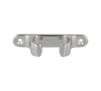 316 Stainless Steel Boat Rope Guide Line Cleat Straight Fairlead Bow Chock for Effective Cable Management on Marine Vessels (4 inches)