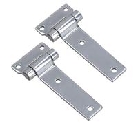 316 Stainless Steel Bolt on Door Hatch Hinge Bracket Fastener Marine 105mm 2pc
