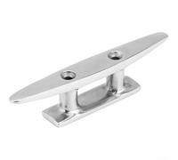 316 Stainless Steel Cleat for Dock and Boat Mooring Applications Withstanding Humidity Salt and UV Exposure