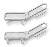 316 Stainless Steel Deck Fill Key, Boat Gas Cap Key Set, Fit for 1-1/4'' and 1-1/2'' Deck, Compatible with boats, yachts, RVs, Sea Ray, Chaparral, Fishing Boats, Sailboats, Speedboats and Bayliner