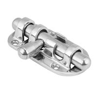 316 Stainless Steel Floor Clips Deck Cover Clips, Cabin Cover Handle Floor Lock, Marine Yacht Accessory for Boat Hatch Gate Metal Door Latch(108 * 31mm)