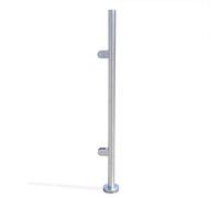 316 Stainless Steel Glass Balustrade Posts Balustrade Posts Balustrades and Handrails Garden Stairs Post, Glass Landing Staircase Various Options (End Post)