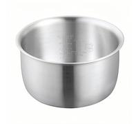 316 Stainless Steel Inner Pot Compatible with Tiger JBV-B10C Rice Cooker, 3L 5.5 Cup Replacement Inner Bowl for BVS10S BVA10U BXA10C, Balanced Heating & Daily Use Stability