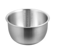 316 Stainless Steel Inner Pot Compatible with Zojirushi Inner Pot B639, 3L 5.5-Cup Replacement Bowl, Uncoated Thickened Design with Stable Heat Distribution