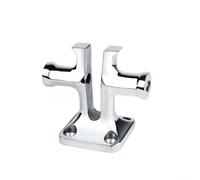 316 Stainless Steel Marine Bollard Chain Stopper, Mirror Polished Deck Cleat Bollard For Yacht Ship Dock, 9.8x0.9x8.6cm Chain Stopper(Style A)