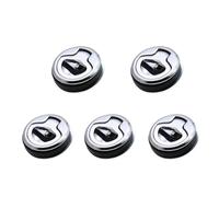316 Stainless Steel Marine Hatch Locking Locker Deck Hatches Cover Handle Flush Pull Hatch Slam Latch Boat Hardware Accessory(5pcs)