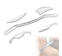 316 Stainless Steel Massage Scraping Fascia Knife Complete Set of Muscle Rehabilitation Fascia Relaxation Knife - 6mm Physical Therapy and Deep Tissue Massage
