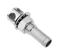 316 Stainless Steel Ship Yacht Accessories Marine Hardware Accessories M16 Ventilation Pipe Ventilation Hole,Corrosion-Resistant(Without Bowl)