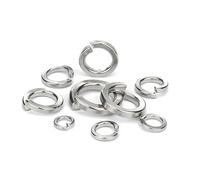 316 Stainless Steel Spring Lock Washers Split Ring Heavy-Duty Elastic for Bolts(M20 (5 pieces))