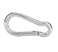 316 Stainless Steel Spring Snap Hook Carabiner, 60 mm Fast Release Clip for BCD Weight Belts, Outdoor Climbing Hook for Diving Camping Hiking