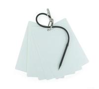 316 Stainless Steel Underwater Writing Board for Divers with Multi-Page Design and Integrated Ruler for Precise Dive Logging (C)