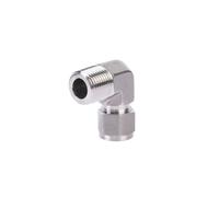 316L Elbow Compression Union BSPT Male | 1/8-1 to 2-25mm Tube UNF Nut Kit(25.4MM 1 INCH_1")