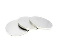 316L Round Plate - 5mm Thick Circular Disc for DIY Projects, Home Decor, and Engineering Applications - Rust-Resistant(4Pcs Dia 50mm)