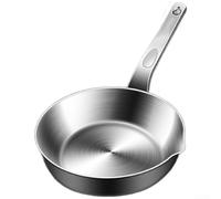 316L Stainless Steel Frying Pan 28cm Multi-Layer Bottom(S) | Three-layer base, for rapid even heating, no hot spots, compatible gas electric ceramic, energy efficient