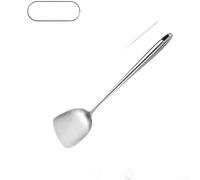 316L Stainless Steel Kitchen Tool Set Spatula Slotted Spoon Ladle Heat Resistant Hollow Handle Thickened Metal Construction For Longevity In Cooking(A)