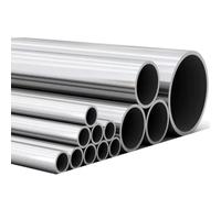 316L Stainless Steel Precision Tube - 6mm to 15mm Outer Diameter, 4mm to 12mm Inner Diameter, 500mm Long, 1 Piece(10mmx8mm)