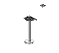 316L Surgical Steel Spiderweb Cartilage Stud for Right Ear Piercings, 20 Gauge 5mm, Stainless Steel, no gemstone