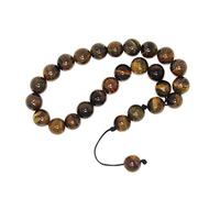 317 - Prayer Beads Worry Beads 10mm Tiger Eye Gemstone Beads Handmade by Jeannieparnell
