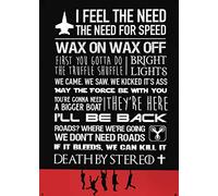 319 Metal Wall Sign 1980'S Retro Movie Film Quotes Top G-Un The Lost Boys Retro Metal Tin Signs Personalised Tin Plaque Novelty Door Sign For Kitchen Bathroom Decor 20X30Cm