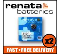 319 Watch Battery SR527SW x2
