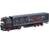 319232 H0 Scania CS20 HD Gardinenplanen-Sattelzug Pluta Transport (Polen)