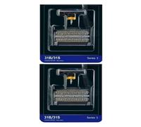 31B Replacement Head Foil Cutter Blade ，Compatible for Braun ， 350,360,370,380,390cc,5000,5005,5010,5015,5311,5312,5314,5315,5316 Shaver Black Blade(2pcs)