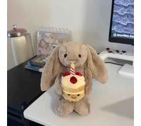 31Cm Plush Bonnie Rabbit Doll Holding Birthday Cake Holiday Gift